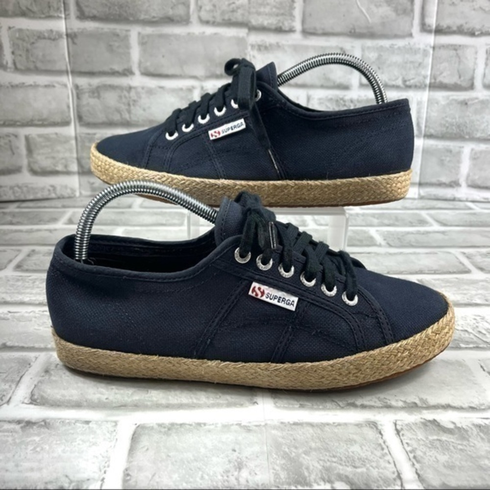 Superga Gala Navy Blue Women’s Size 41 - 9.5 Espadrilles Sneaker